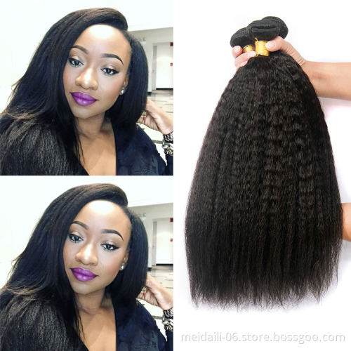 Factory virgin hair vendors ombre color kinky curly 1b 4 27 human hair
